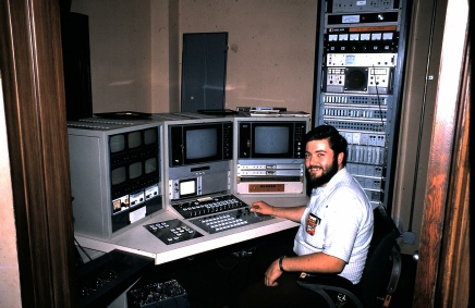Larry Vosper, KVOF’s first Chief Engineer