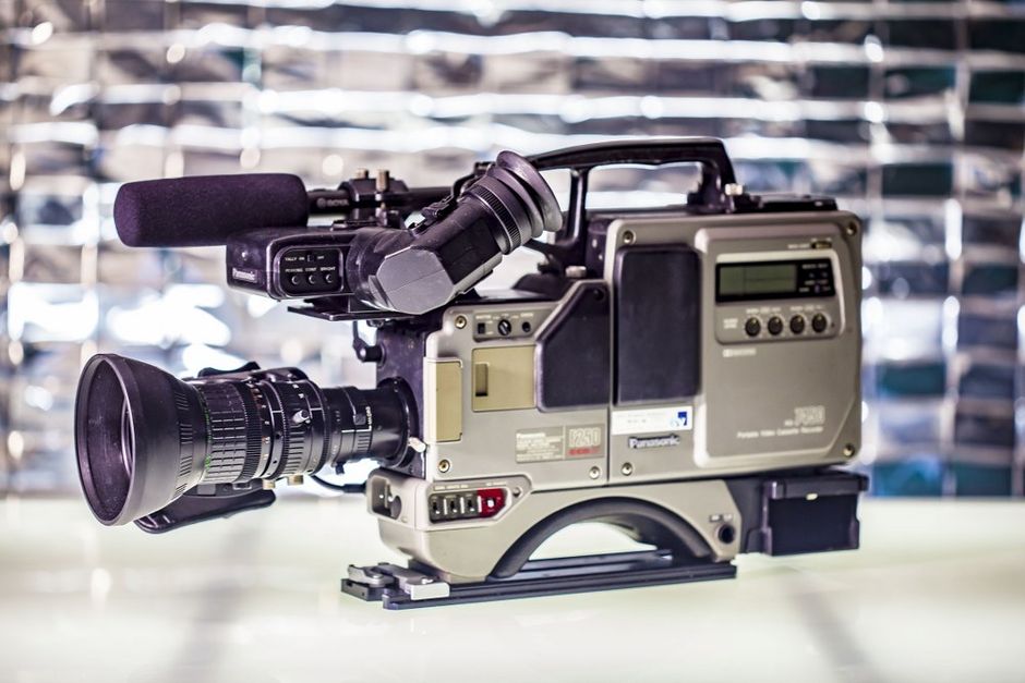 PANASONIC dual camcorders kit WV-F70 and F250 with AG7450 video recorder in excellent working order.
At the kit also including a camcorder adapter, so you can work one camera like studio camera. 

The kit including:
1 x PANASONIC WV-F70 Camera - PAL SYSTEM
1 x PANASONIC WV-F250 Camera - PAL SYSTEM
1 x PANASONIC STUDIO adapter - PAL SYSTEM
2 x PANASONIC AG7450 video recorders - PAL SYSTEM
2 x Camera Plate for tripods
2 x Microphones (other brands)
2 x Camera Lenses
2 original Hard case (The second not show at the photos. fits the camera with adaptor. The case that i show at the photos, is big and fist the camera with AG7450 recorder)
1 x Manual
1 x Ac power.