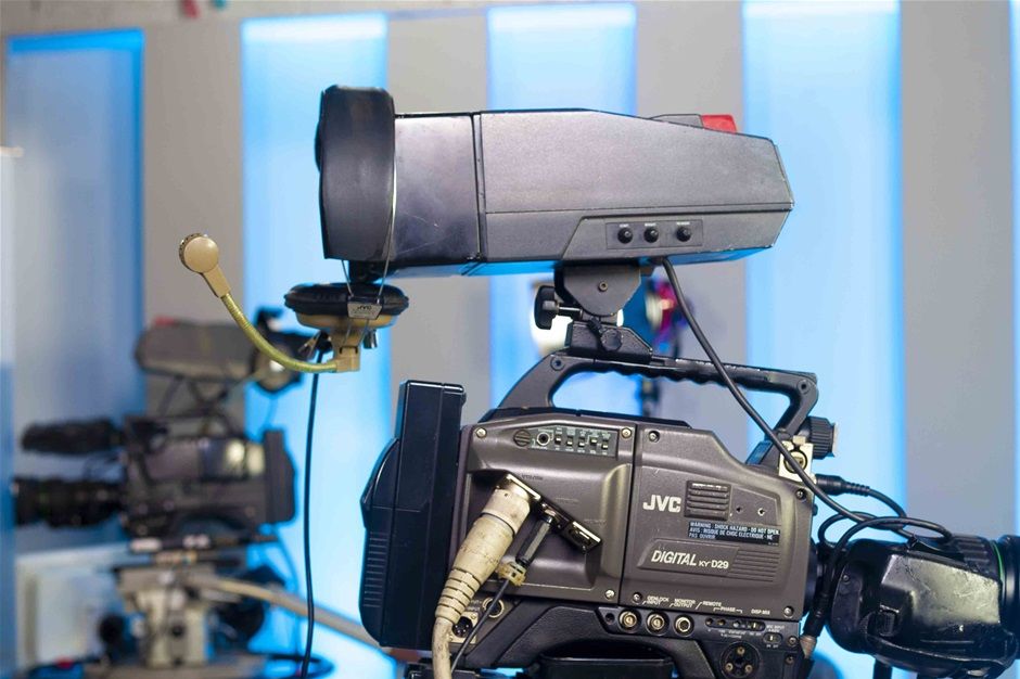 JVC KY-D29 Video Cameras. This setup is in full working condition. The video of the cameras is perfect and 