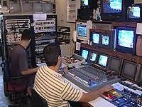 Το control room του Tele Time στην οδό Καραϊσκάκη 116 στην Πάτρα