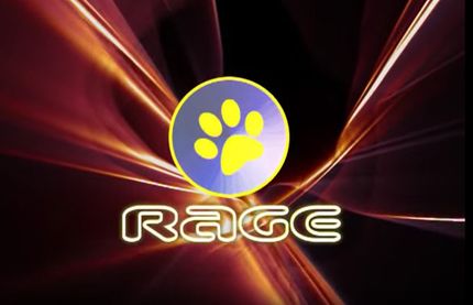 Ο λογότυπος του Rage TV Μυτιλήνης
