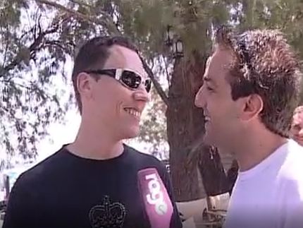 Συνέντευξη του DJ Tiesto στον Rage και τον Χρήστο Βαλασέλλη (2005)
