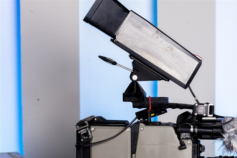 IKEGAMI HL-43 studio video camera. 
Taking full advantage of 2/3